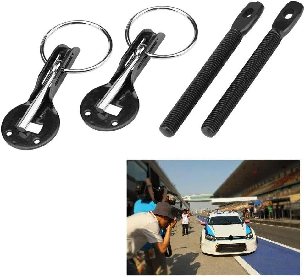 Hood Pin Lock Kit for Universal Cars (All Models)