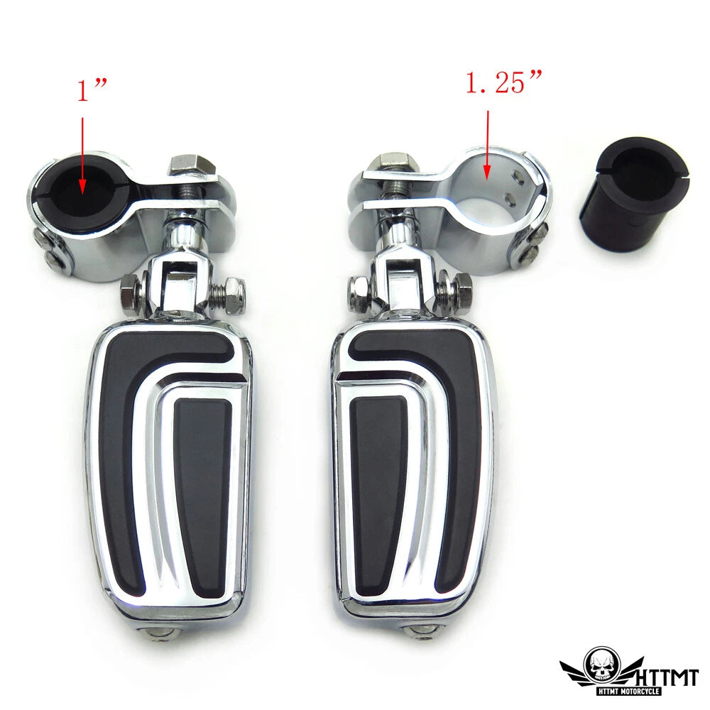 AirFlow FootPeg Set of 2 for Harley Softail Dyna Glide Road King