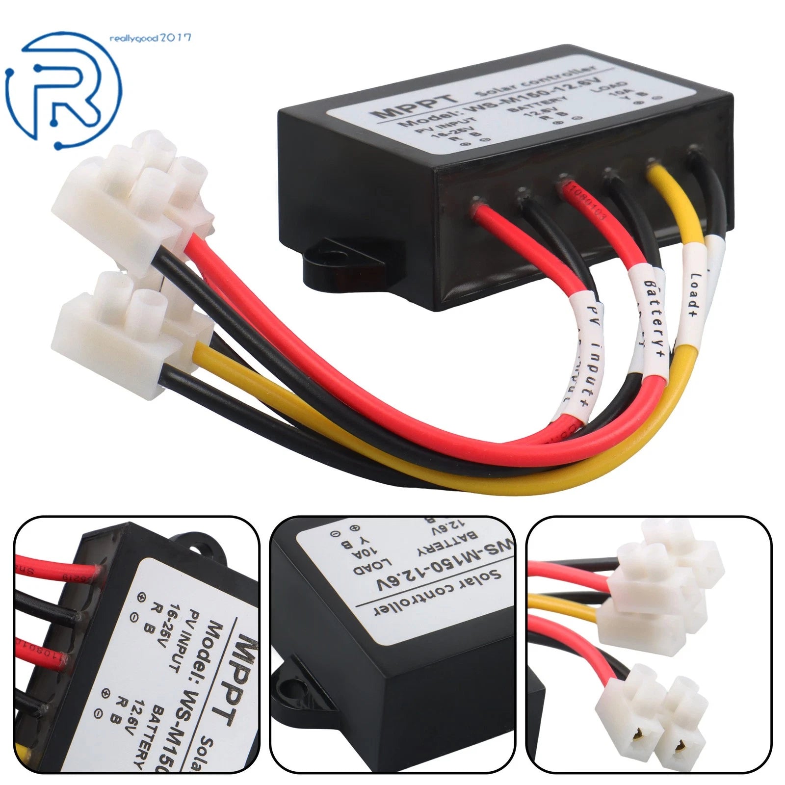 MPPT Solar Charge Controller for Lifepo4 Lithium (IP67)