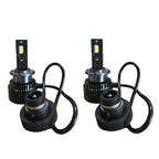 D2R/D2S HID to LED Headlight Bulb Globe 2x for Universal (2006–2023)