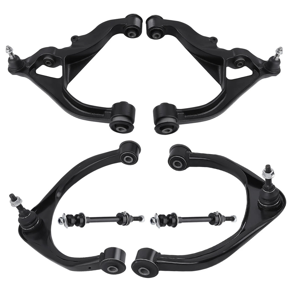 Front Upper Lower Control Arm w/Ball Joint Assembly for Dodge Ram 1500 (2009–2018)