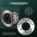 2X 2" Wheel Adapters 6x5.5 to 8x180 for Silverado Sierra 1500 (1999–2025)