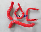 Red Hose Territory SX SY 4.0L 6 Cyl Silicone Radiator for Ford (2004-2011)