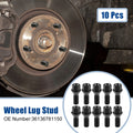 10x M12x1.5 Wheel Lug Bolt Nut for BMW E46 E90 E39 (No. 36136781150)