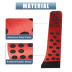2X Gas Pedal Brake Pedal Pad Anti Slip Covers for Mercedes Benz (731618727507)
