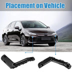 1 Pair Front Bumper Bracket for Toyota Corolla (2014–2016)