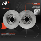 Front Brake Rotors & Ceramic Pads for Ford Windstar (1999-2003)