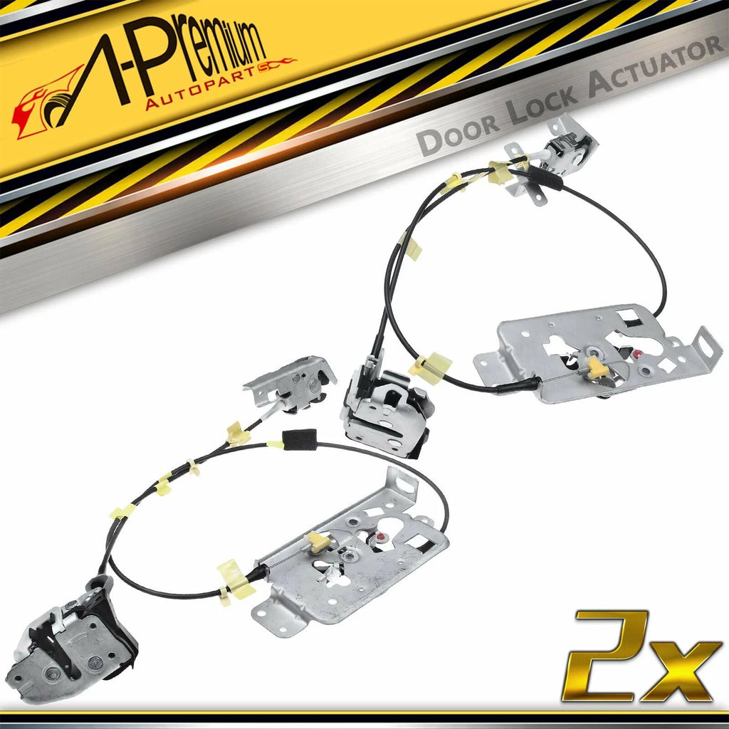 2X Rear Door Lock Actuator for Ford F-150 (2004–2008) Extended Cab