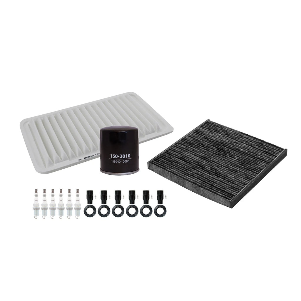 Tune Up Kit with 6 NGK Spark Plugs & Boots for Camry/Sienna/Solara (1997–2006)