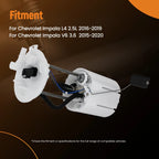 Electric Fuel Pump Assembly for Chevrolet Impala (2015–2020) 2.5L 3.6L