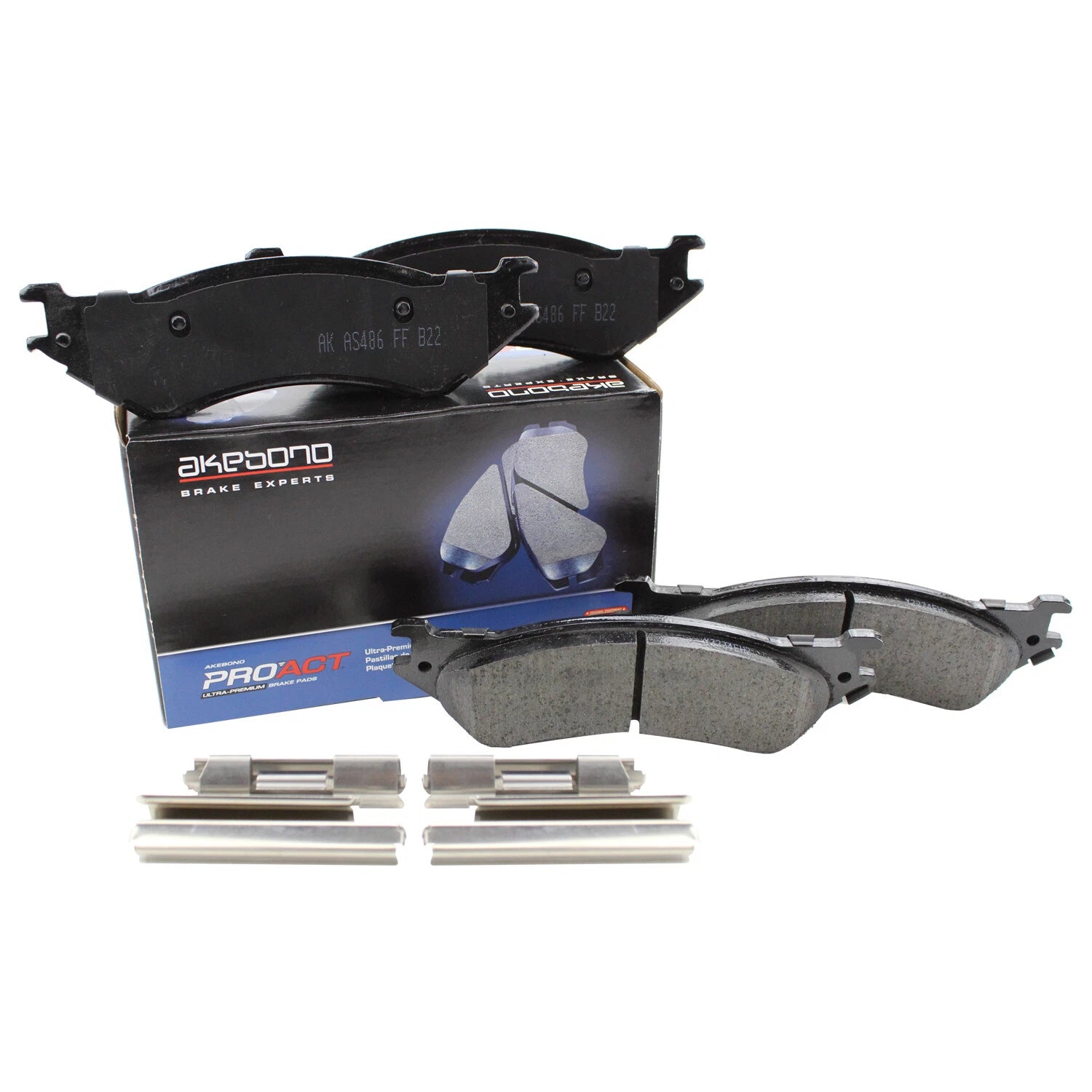 Akebono ProACT Rear Disc Brake Pads for Ford Expedition F-150 (2000–2023)