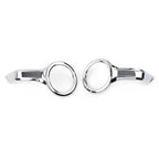 Chrome Fog Light Bezel Trim Rings for Honda Goldwing GL1800 (2001–2010)