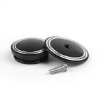 Set of 2 Frame Hole Caps for BMW R1200 R Nine T (2014–2016) Black