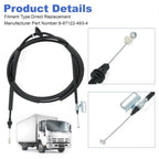 Accelerator Cable for Isuzu NPR NPR-HD Gas V8 5.7L (1996–2003)