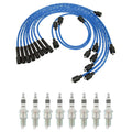 NGK 7mm Wire Set & 8 Iridium Spark Plugs for B150 B350 C250 W250