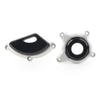 Black Engine Case Protector Cover for Kawasaki Z900 (2016-2019)