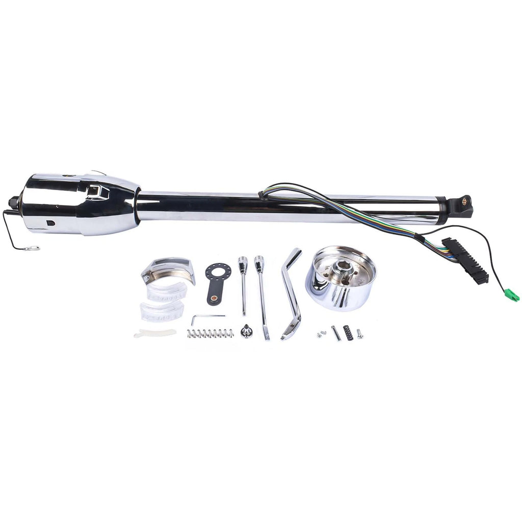 Chrome 30" Tilt Automatic Shift Steering Column for GM Vehicles (YYYY–YYYY)