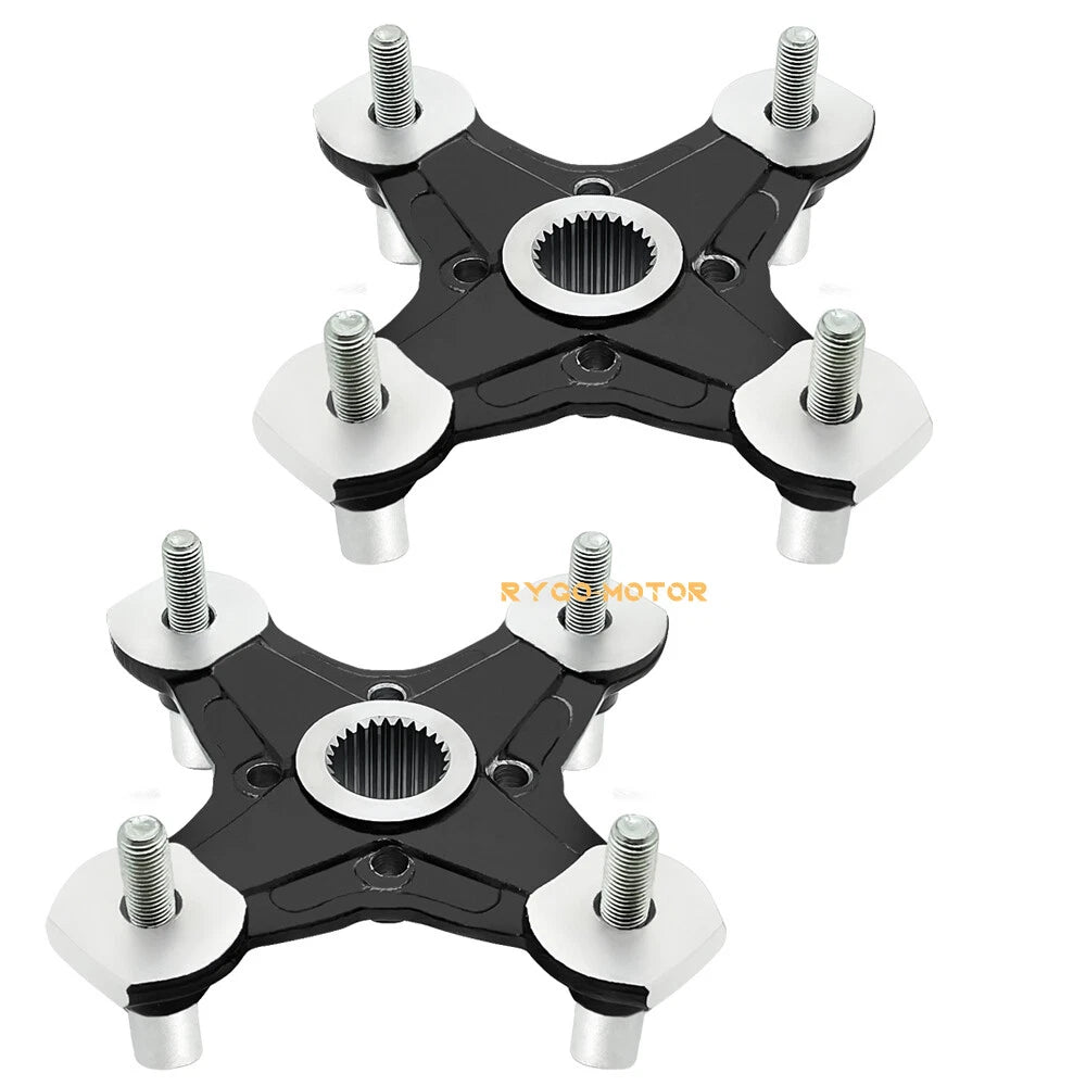 2X Front/Rear Wheel Hubs & Studs for Can-Am Renegade 500 570 650 800 850 1000