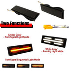 Smoked Lens LED Front Turn Signal Light for GMC Chevy C/K 1500/2500/3500