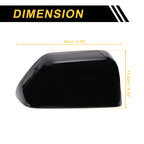 Right Side Mirror Cover Cap Gloss Black for Ford F-250 F-350 F-450 F-550 (2000–2023)