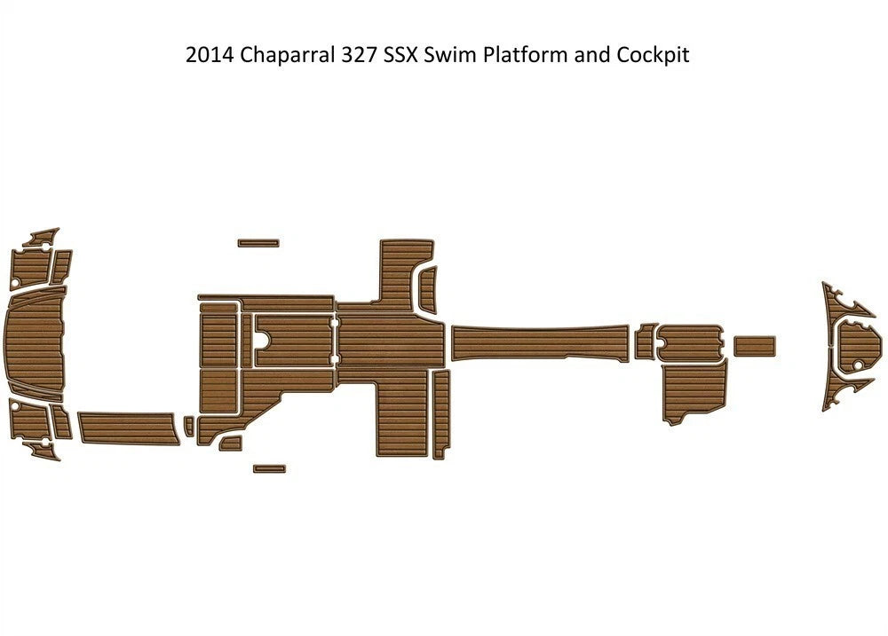 EVA Foam Pad Deck Flooring Mat for Chaparral 327 SSX (2014)