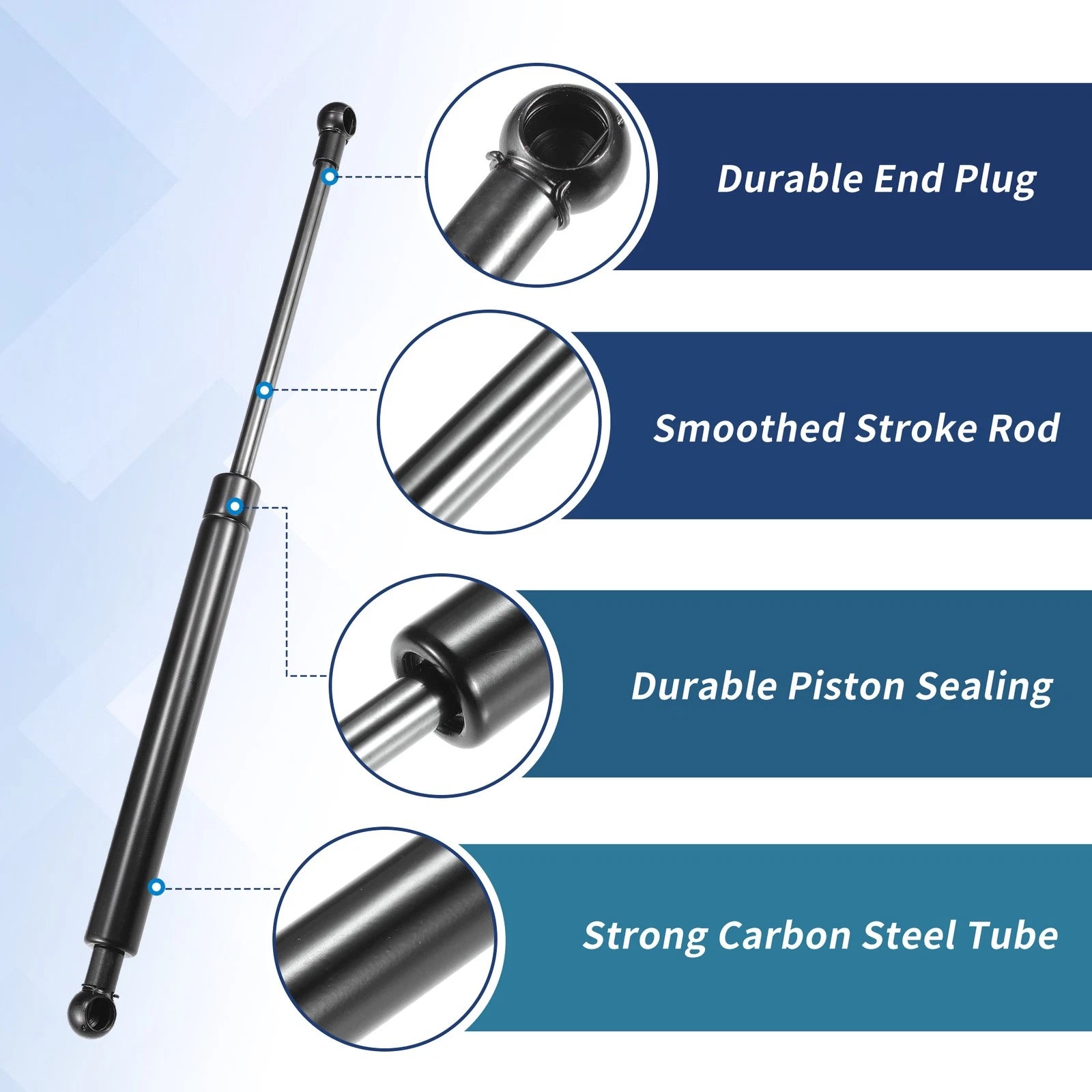 2 Pcs Front Hood Lift Supports for Mazda MX-5 ND MX5 Miata (2015–2023)