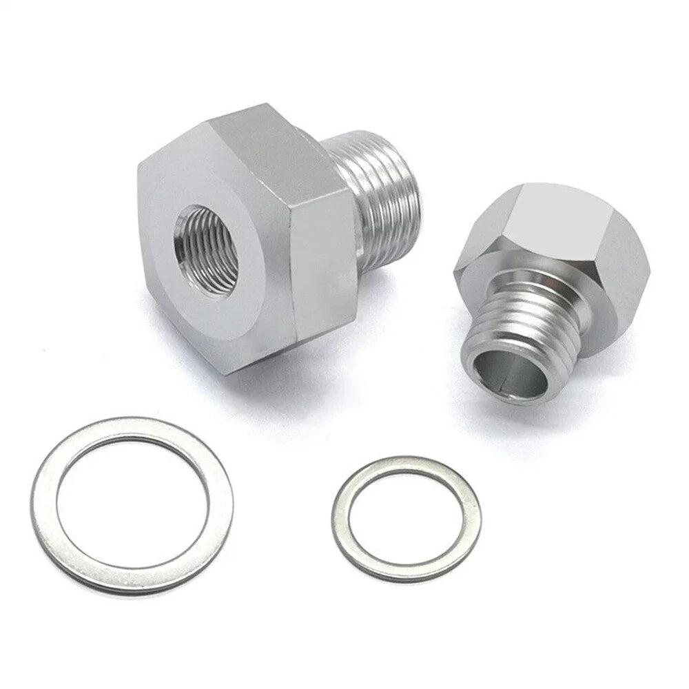Oil Pressure Coolant Temp Gauge Fitting Adapter for LS1 4.8 5.3 6.0 (2000-2013)