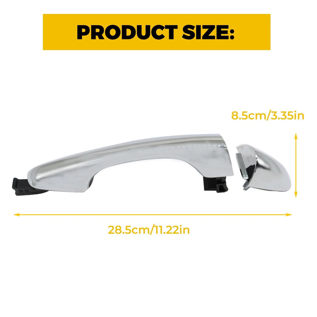 Chrome Outside Door Handle RH Rear for Kia Sorento (2016–2020)