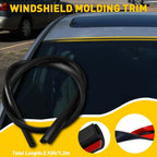 Windshield Weather Seal Rubber Molding Trim for Honda Models (4 Feet)