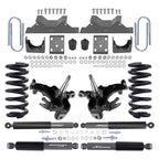 5" / 6" Lowering Drop Kit 1.25" Rotors SHOCKS For Chevy/GMC C10 C15 1973-87