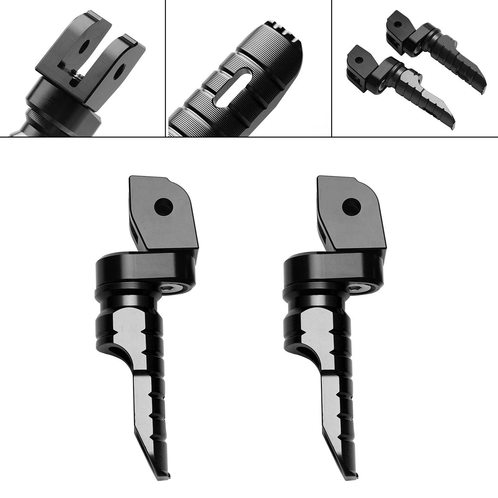 Front Footrests Foot Pegs for Ducati Monster 821 937 950 1100 1200 (2014–2023)