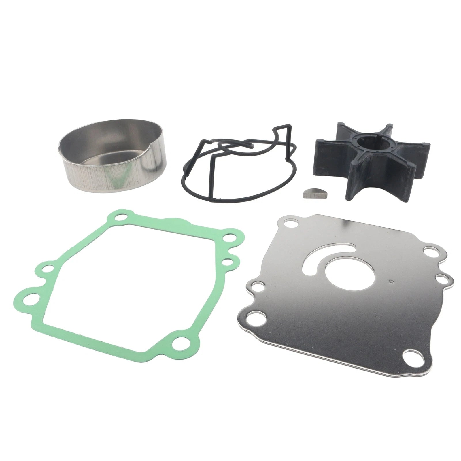 Water Pump Impeller Kit for Suzuki Outboard 50 60 HP (17400-99E11, 17400-99E12)