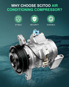 A/C Compressor for Toyota Supra (1993–1998) & Lexus SC300 (1992–2000)