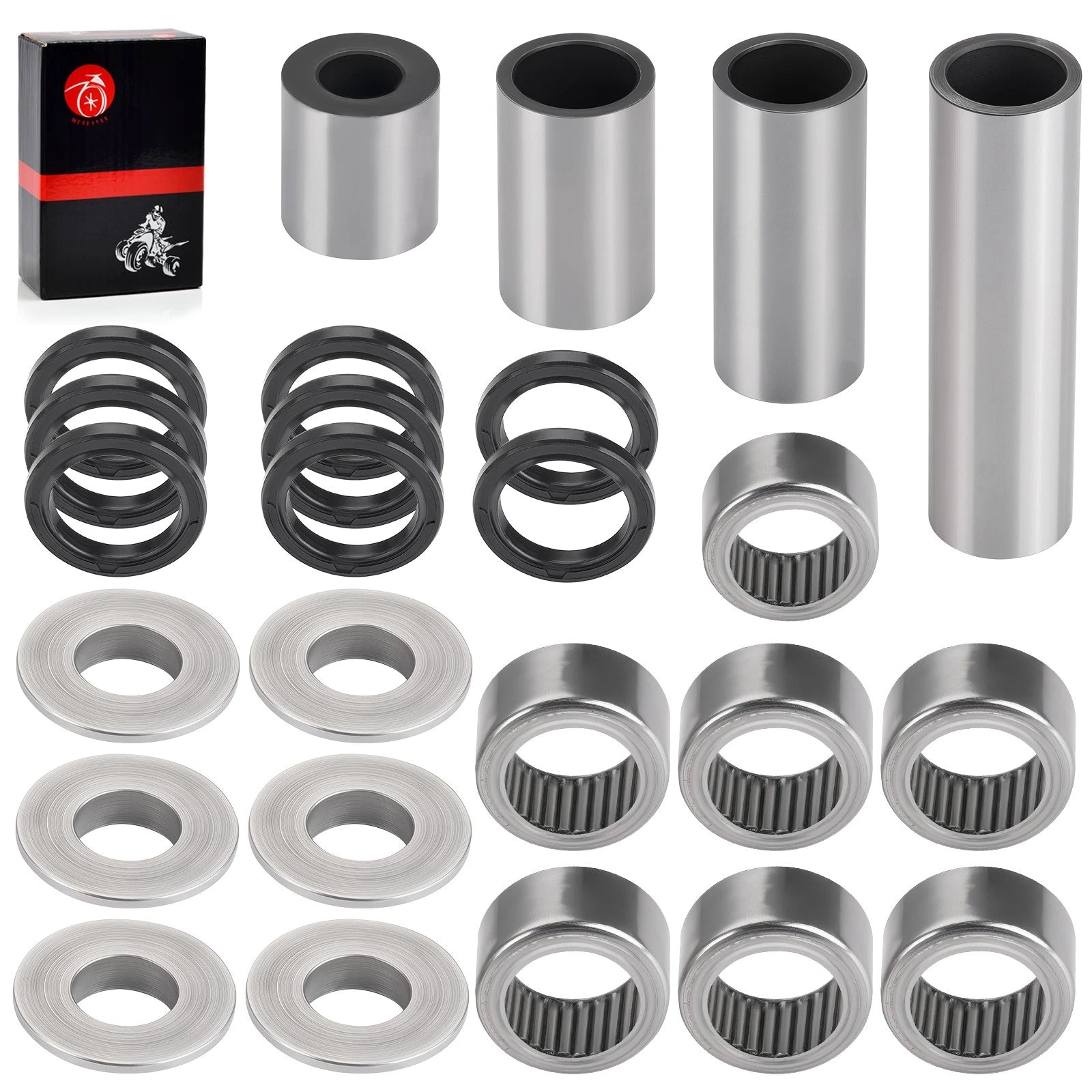 Swing Arm Linkage Bearings Seals Kit for Kawasaki KFX400 (2003–2006)