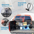Truck Bed Bungee Cargo Net Stretchable Mesh Organizer for Camping (2019-2024)