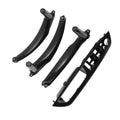 Door Panel Handle Trim Cover for BMW X5 E70 (2007 - 2013) Carbon Fiber Black