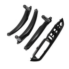 Door Panel Handle Trim Cover for BMW X5 E70 (2007 - 2013) Carbon Fiber Black