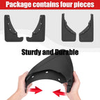 Set of 4 Mud Flaps Splash Guards for Ford Bronco Sport (2022)