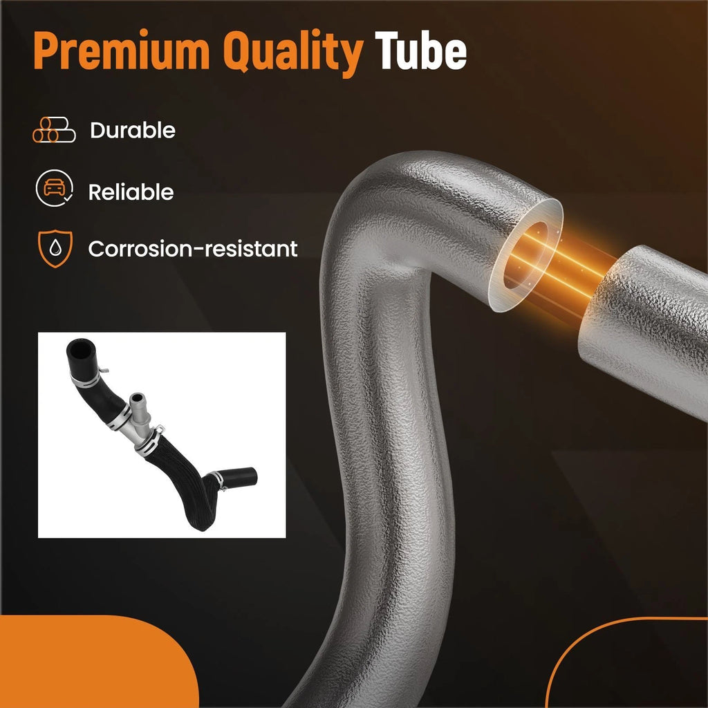HVAC Heater Hose Pipe for Ford F250 F350 F450 F550 Super Duty (2005–2007)