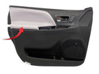 Front Right Door Panel Insert for Toyota Sienna (2011–2020) Leather Gray