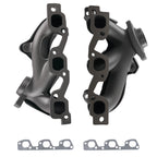 2X Exhaust Manifolds for Jeep Wrangler JK (2007–2011) 4666026AA 4666024AB