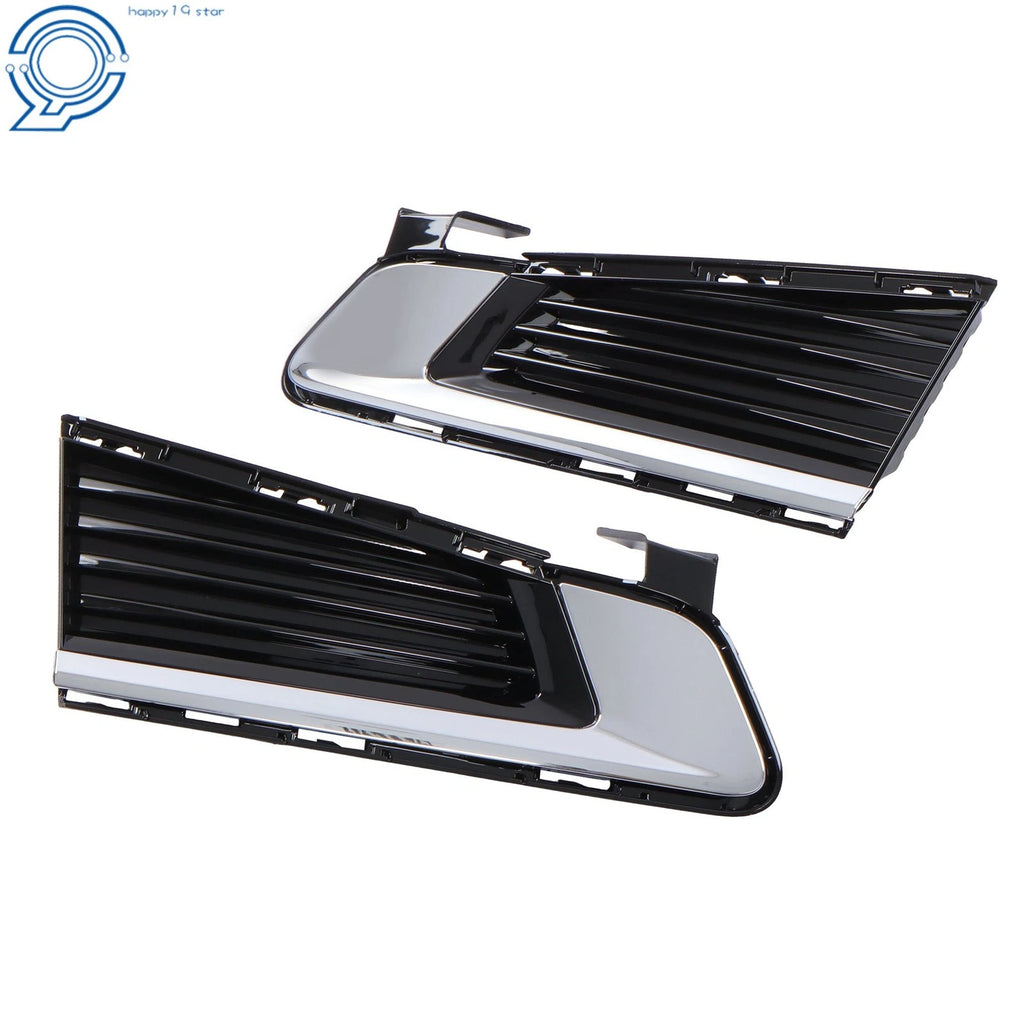Set of 2 Fog Light Covers for Cadillac CTS (2014–2019) Chrome
