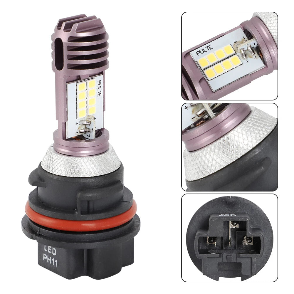 LED Headlight Bulb for Suzuki LTZ 400 Z400 Quadracer 450 Quadsport (2003–2008)