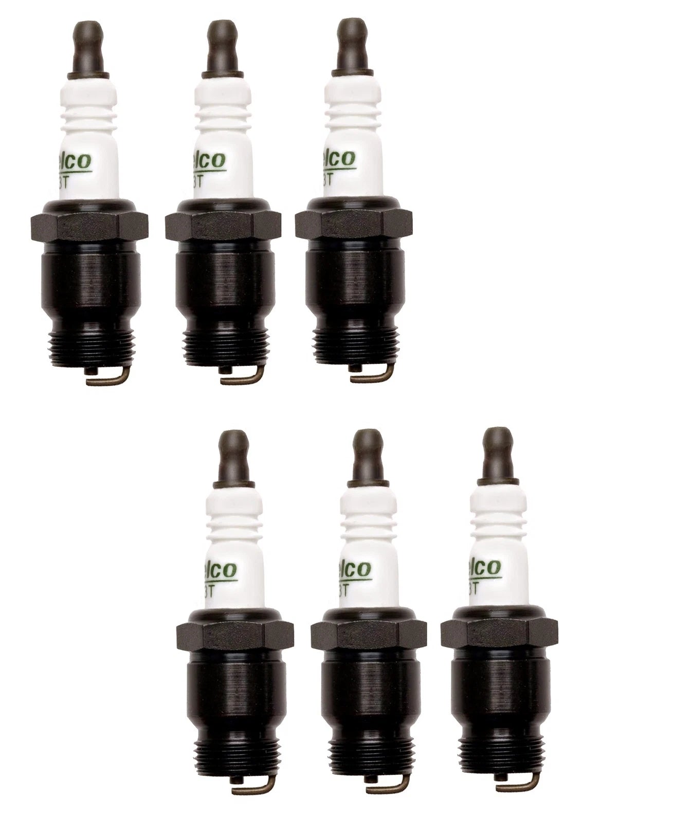 Set of 6 Spark Plugs Pre-Gapped 0.03 for Ford P-500 P-350 F-250 F-100