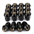 16 Pack Black Tapered Lug Nuts for Polaris Ranger 700 RZR 900XP 800 570