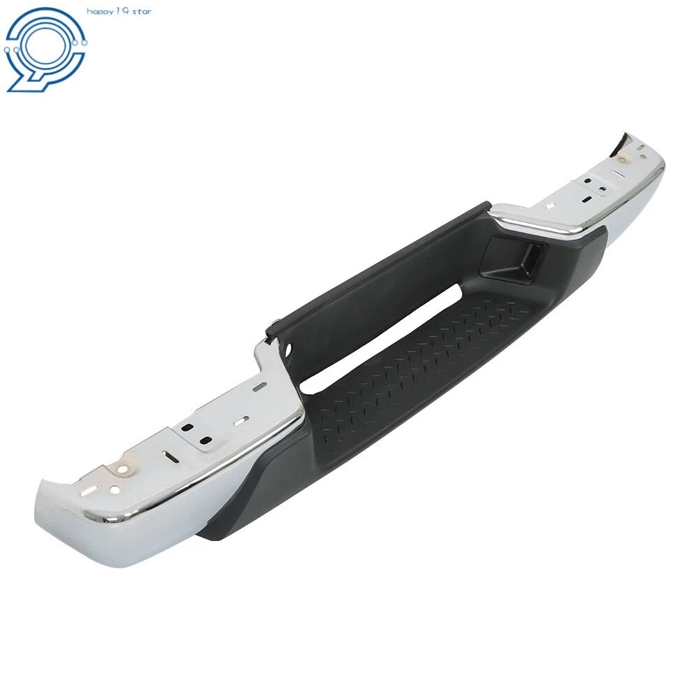 Chrome Rear Bumper for Chevy Colorado GMC Canyon (2004-2007)