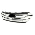 Front Bumper Grille for Hyundai Santa Fe (2013–2016) Chrome Plastic