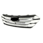 Front Bumper Grille for Hyundai Santa Fe (2013–2016) Chrome Plastic