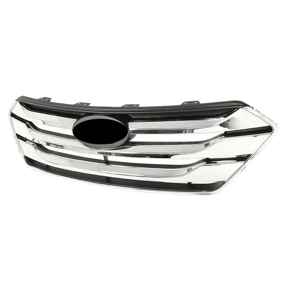 Front Bumper Grille for Hyundai Santa Fe (2013–2016) Chrome Plastic