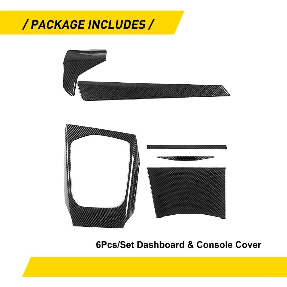 Carbon Fiber Interior Trim Cover for BMW 330i 430i (2020–2022)